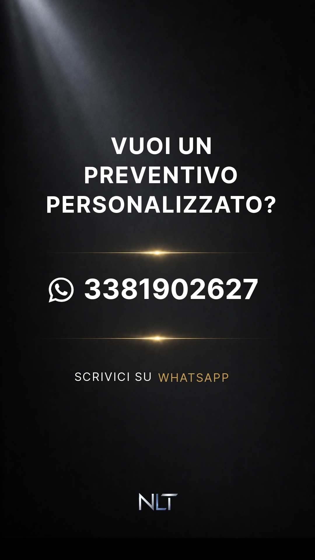 Story Instagram — call to action